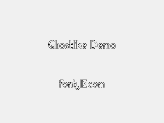 Ghostlike Demo