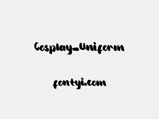Cosplay_Uniform