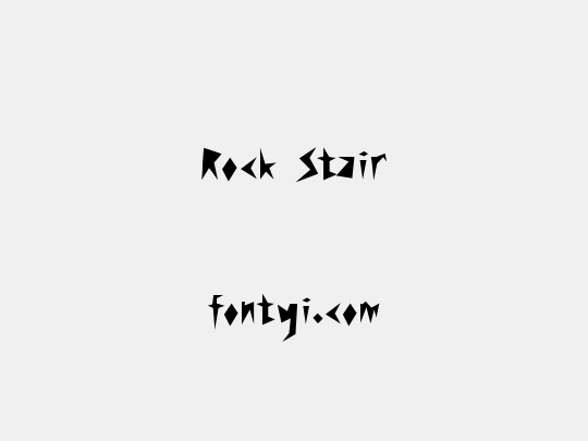 Rock Stair