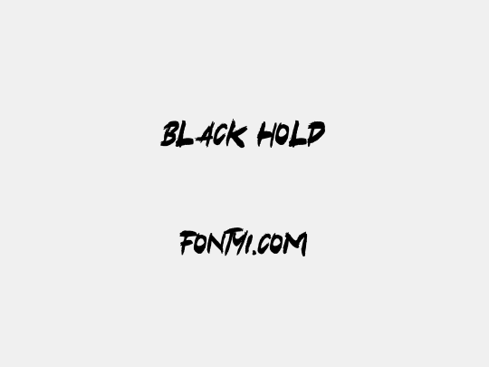 Black Hold