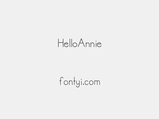 HelloAnnie