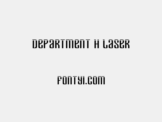 Department H Laser