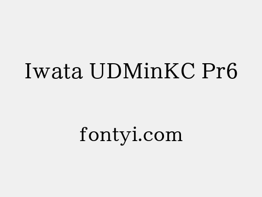 Iwata UDMinKC Pr6