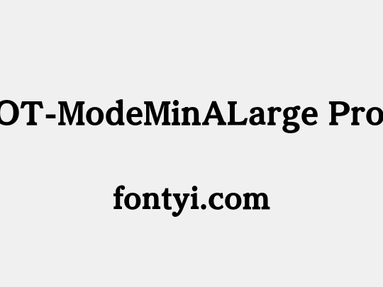 FOT-ModeMinALarge ProN