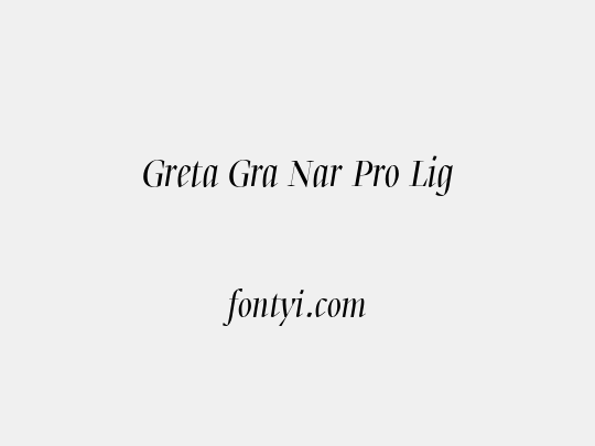 Greta Gra Nar Pro Lig