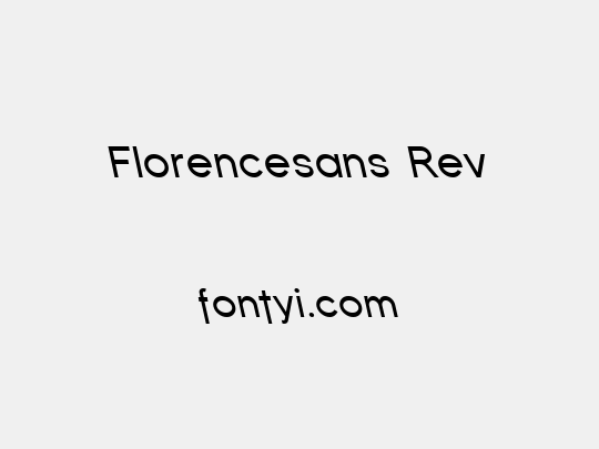 Florencesans Rev