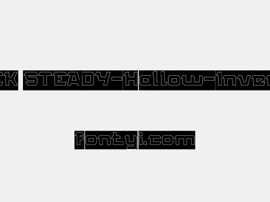 ROCK STEADY-Hollow-Inverse