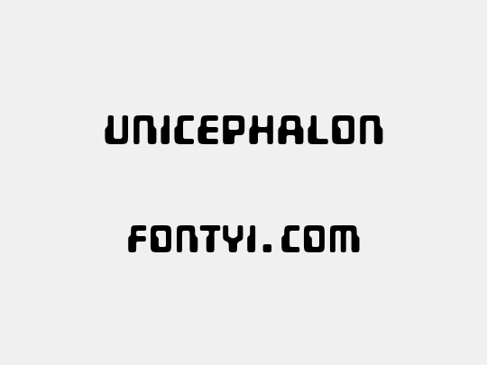Unicephalon