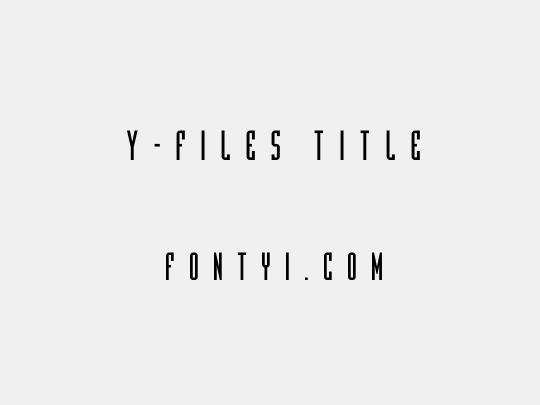 Y-Files Title