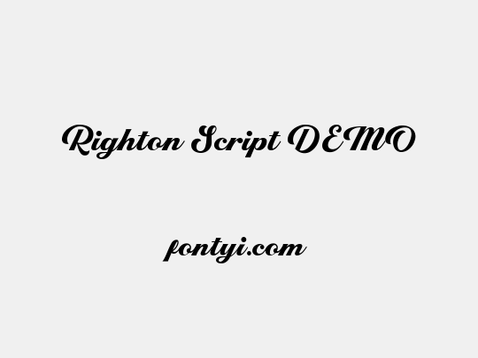 Righton Script DEMO