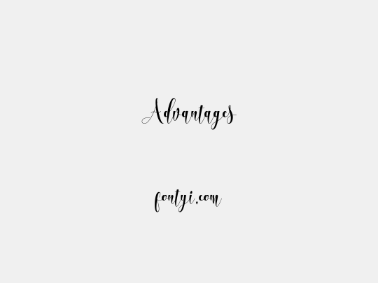 Advantages