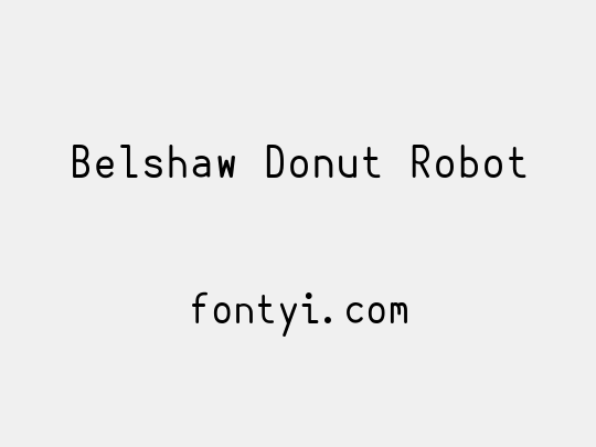 Belshaw Donut Robot