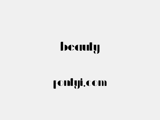 beauty