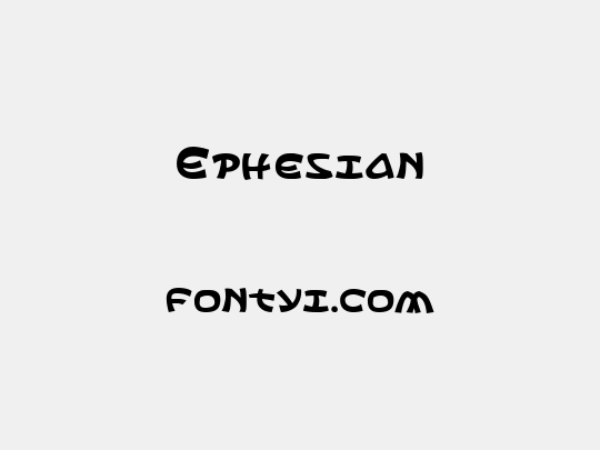 Ephesian