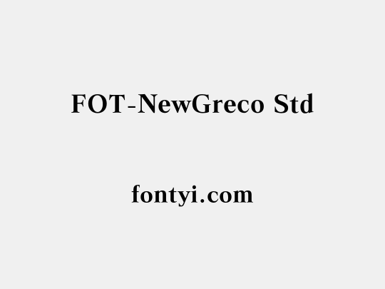 FOT-NewGreco Std
