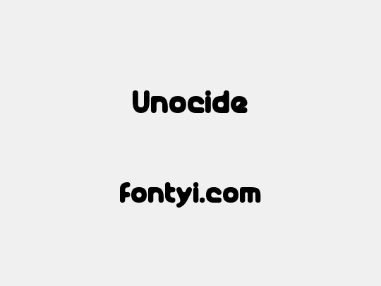 Unocide