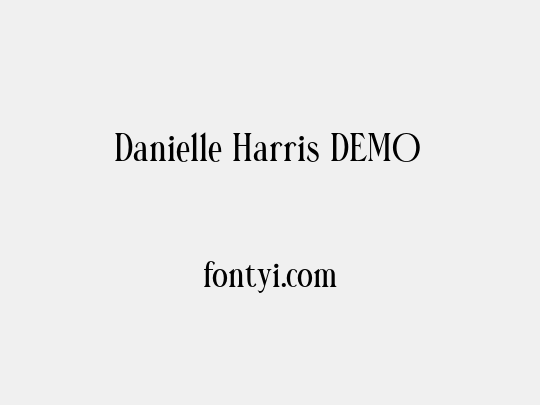 Danielle Harris DEMO