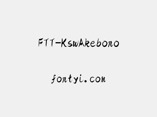 FTT-KswAkebono