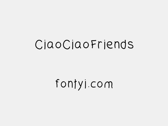 CiaoCiaoFriends