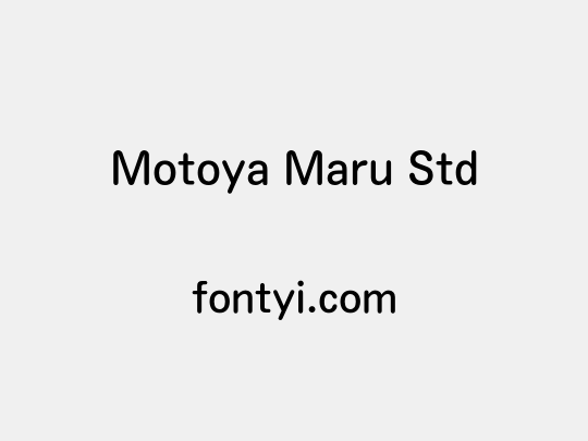 Motoya Maru Std