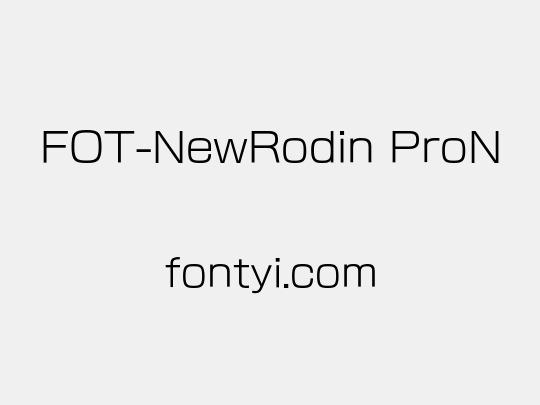 FOT-NewRodin ProN