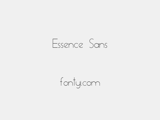 Essence Sans