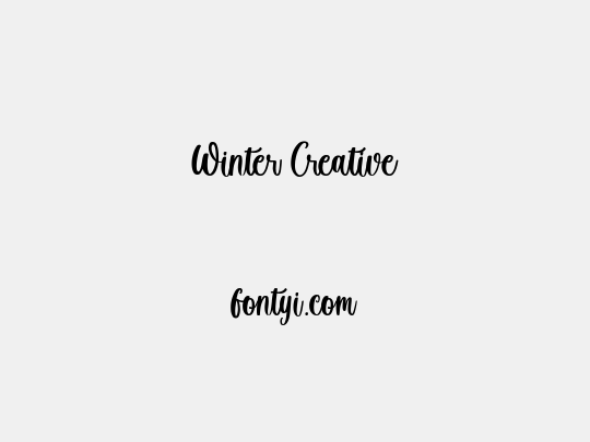 Winter Creative