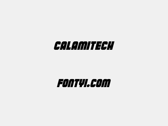 Calamitech