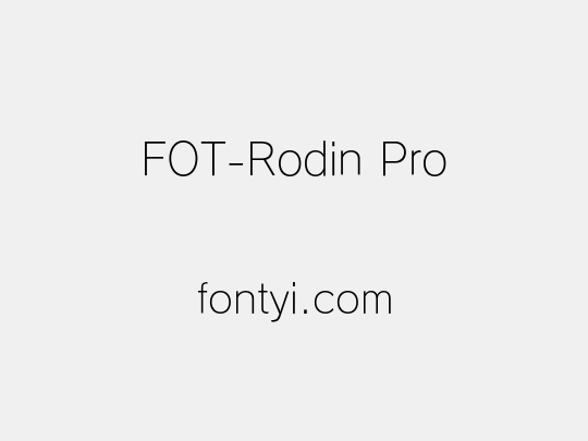 FOT-Rodin Pro