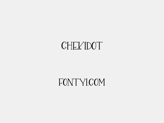 CHEKIDOT