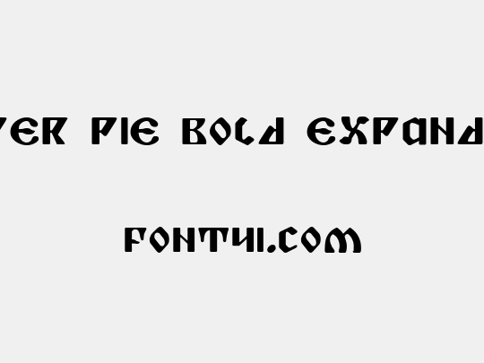 Piper Pie Bold Expanded