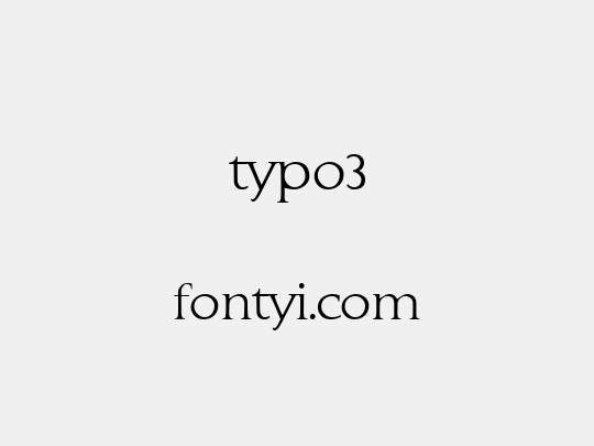 typo3