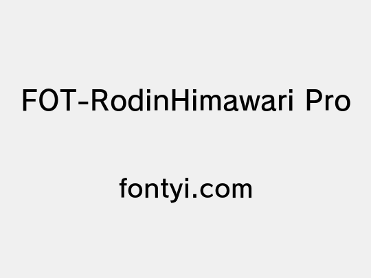 FOT-RodinHimawari Pro
