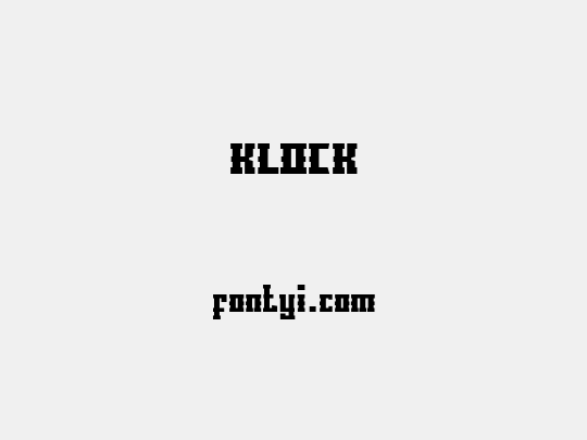 KLOCK