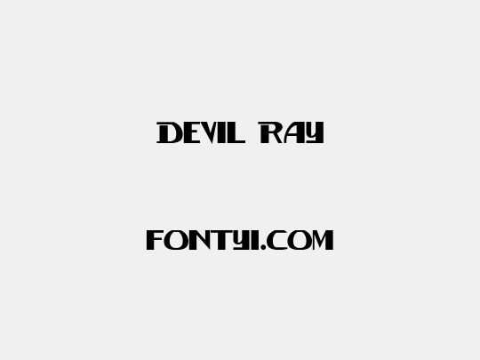 Devil Ray