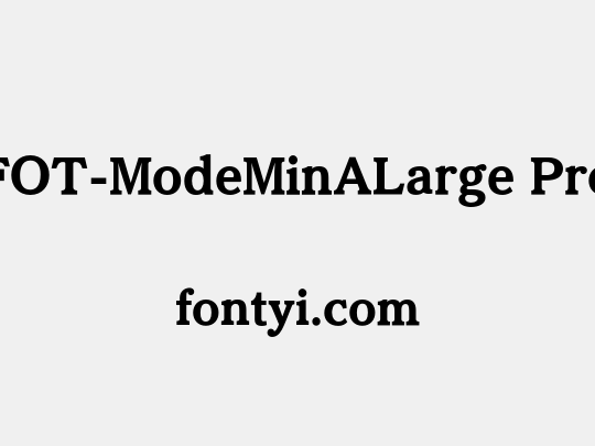 FOT-ModeMinALarge Pro