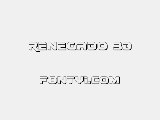 Renegado 3D