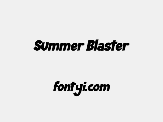 Summer Blaster