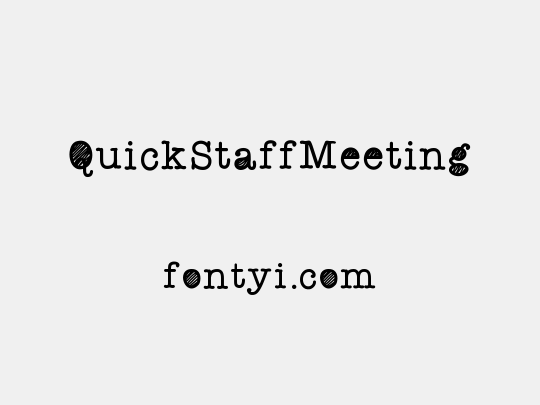 QuickStaffMeeting