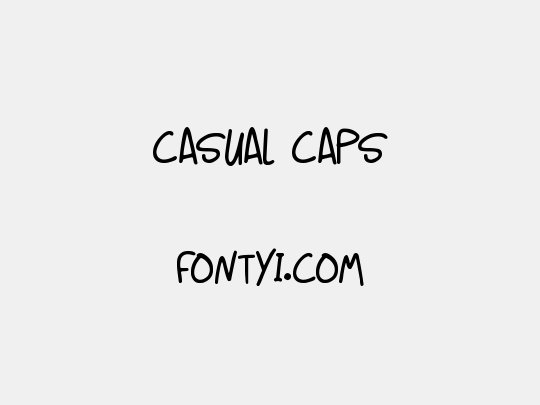 Casual Caps