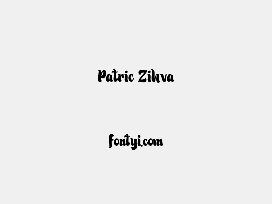 Patric Zihva