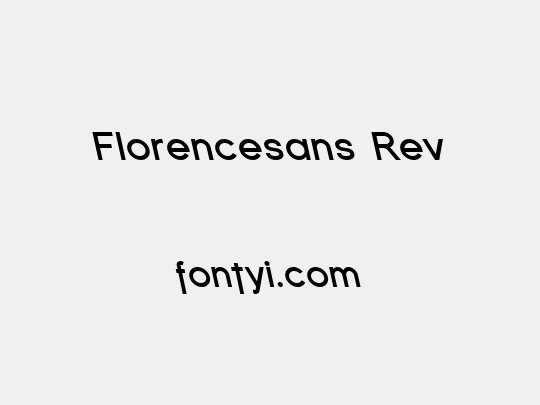 Florencesans Rev