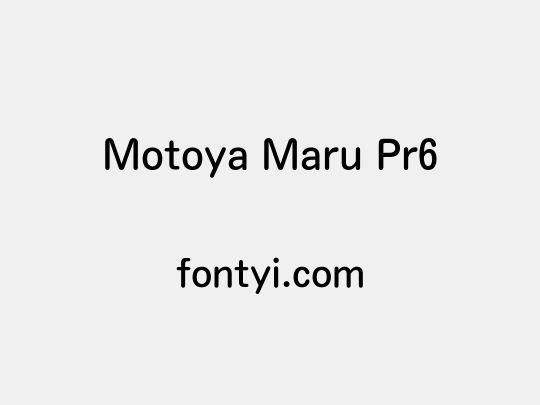 Motoya Maru Pr6