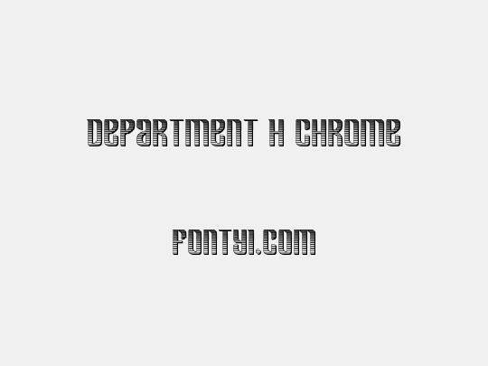Department H Chrome