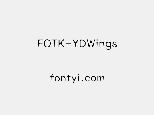 FOTK-YDWings
