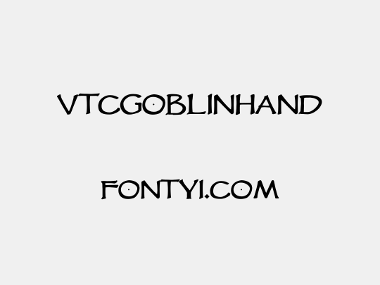 VTCGoblinHand