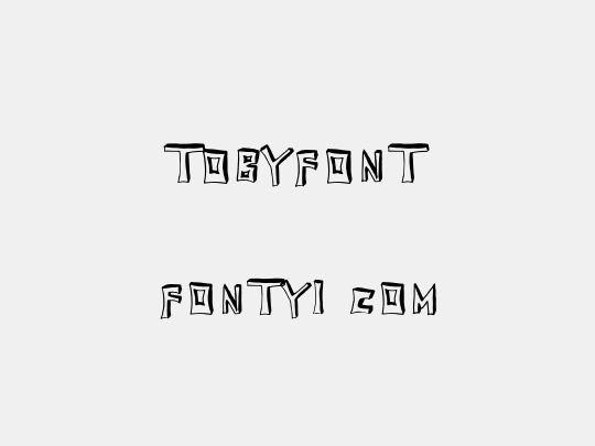 TobyFont