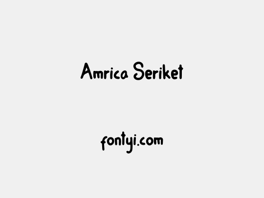Amrica Seriket