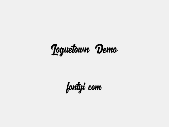 Loguetown Demo