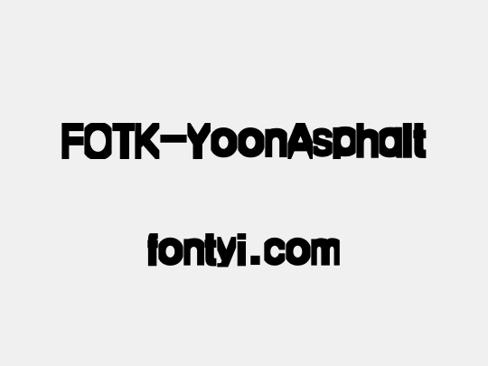 FOTK-YoonAsphalt